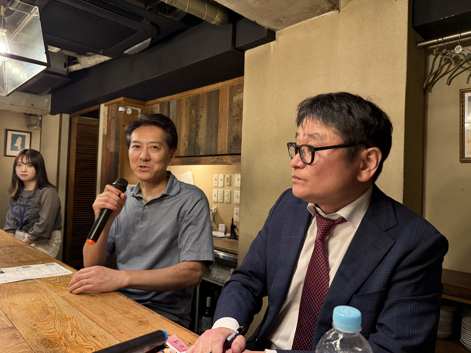 ゲストのお二人による対談の様子